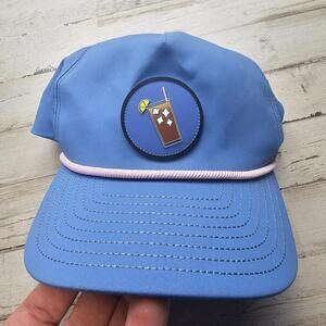 PUMA “Spook Rock” Blue Arnold Palmer Ice Tea Tech Rope Snapback Golf Hat Cap